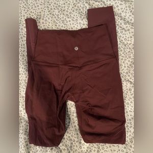 Lululemon mesh leggings size 2